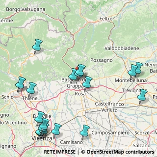 Mappa Via Cà Cornaro, 36060 Romano D'ezzelino VI, Italia (22.32947)