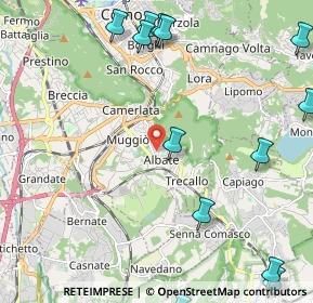 Mappa 22100 Albate CO, Italia (3.01769)