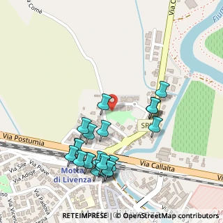 Mappa Via Cornè Capoluogo, 31045 Motta di Livenza TV, Italia (0.25652)