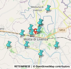 Mappa Via Cornè Capoluogo, 31045 Motta di Livenza TV, Italia (1.65545)