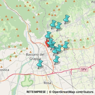 Mappa Via Benedetto Marcello, 36060 Romano D'ezzelino VI, Italia (2.61273)