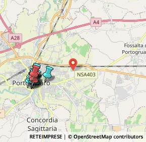 Mappa 30025 Portogruaro VE, Italia (2.239)