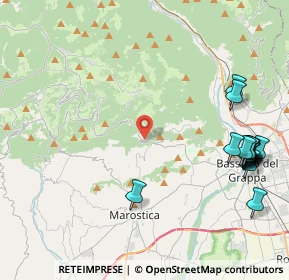 Mappa Via Chiesa, 36063 Marostica VI, Italia (5.39467)