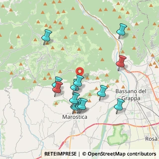 Mappa Via Chiesa, 36063 Marostica VI, Italia (3.69)