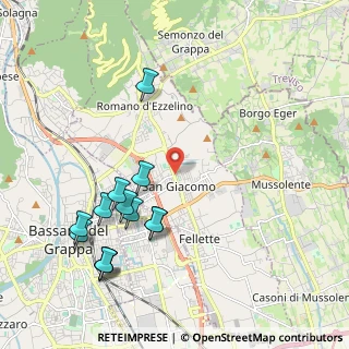 Mappa Via C. Battisti, 36060 Romano D'ezzelino VI, Italia (2.29538)