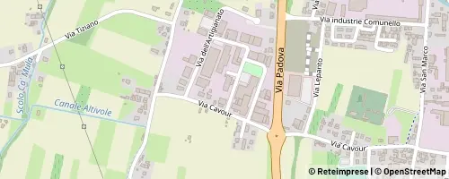 Mappa Caerano di San Marco