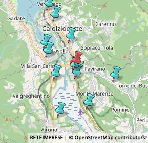 Mappa Via Moroni G. B., 23801 Calolziocorte LC, Italia (1.66333)