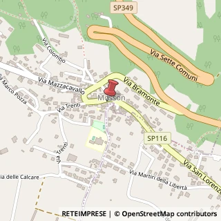 Mappa Via R. Carlassare, 1, 36010 Caltrano, Vicenza (Veneto)