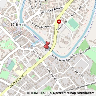 Mappa Via Valentino Rizzo, 31046 Oderzo TV, Italia, 31046 Oderzo, Treviso (Veneto)