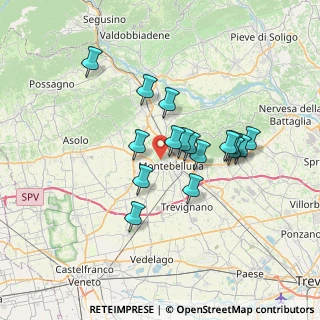 Mappa Via Foresto, 31044 Montebelluna TV, Italia (5.71125)