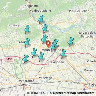 Mappa Via Foresto, 31044 Montebelluna TV, Italia (5.85)
