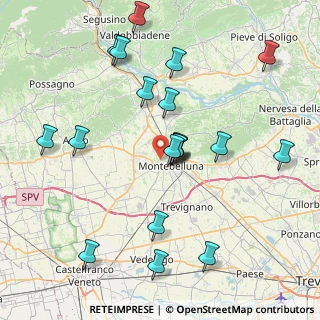 Mappa Via Foresto, 31044 Montebelluna TV, Italia (8.27)