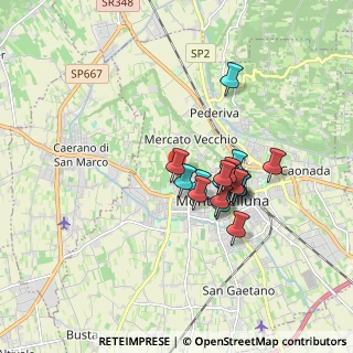 Mappa Via Foresto, 31044 Montebelluna TV, Italia (1.31895)