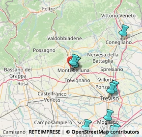 Mappa Via Foresto, 31044 Montebelluna TV, Italia (23.24083)
