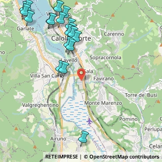 Mappa Via G. B. Moroni, 23801 Calolziocorte LC, Italia (2.95)