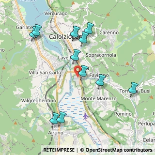 Mappa Via G. B. Moroni, 23801 Calolziocorte LC, Italia (2.14)
