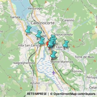 Mappa Via G. B. Moroni, 23801 Calolziocorte LC, Italia (0.81545)