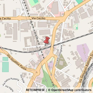 Mappa Via Elena Casati, 5, 22100 Como, Como (Lombardia)