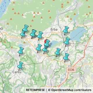 Mappa 22040 Alserio CO, Italia (3.42786)