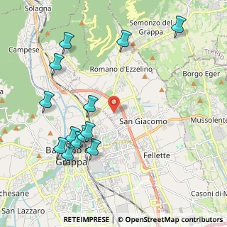 Mappa Via Guglielmo Marconi, 36060 Romano D'ezzelino VI, Italia (2.32923)