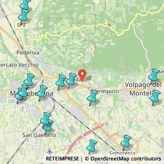 Mappa Via Isonzo, 31044 Montebelluna TV, Italia (3.12267)