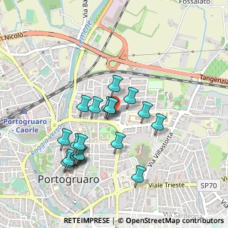 Mappa Via A. Muratori, 30026 Portogruaro VE, Italia (0.423)