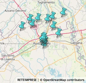 Mappa Via A. Muratori, 30026 Portogruaro VE, Italia (4.95133)