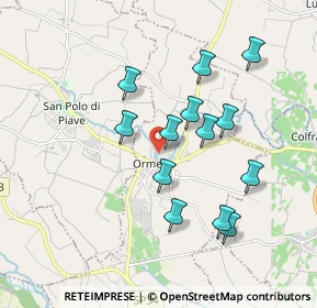 Mappa Via Generale C. A. Dalla Chiesa, 31024 Ormelle TV, Italia (1.65)