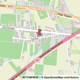 Mappa Via Alta, 25E, 30026 Pradipozzo VE, Italia, 30026 Gruaro, Venezia (Veneto)