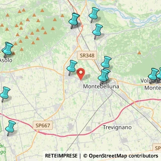 Mappa Via Achille Grandi, 31044 Montebelluna TV, Italia (5.88667)