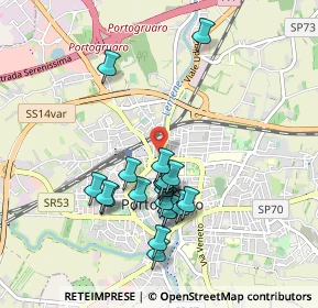 Mappa Via F. Bonò, 30026 Portogruaro VE, Italia (0.855)