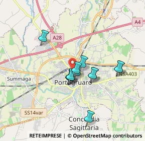 Mappa Via F. Bonò, 30026 Portogruaro VE, Italia (1.335)