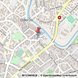 Mappa Via Alberto Martini, 4, 31046 Oderzo, Treviso (Veneto)