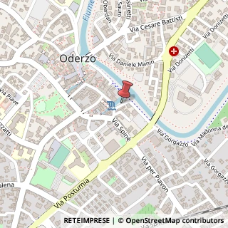 Mappa Piazza rizzo valentino 26/9, 31046 Oderzo, Treviso (Veneto)