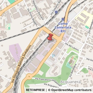 Mappa Via Mariano Tentorio, 4/E, 22100 Como, Como (Lombardia)