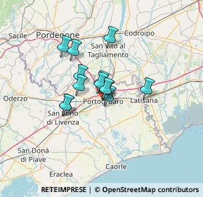 Mappa Viale Diaz, 30026 Portogruaro VE, Italia (8.46154)