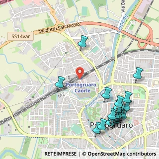 Mappa Viale Diaz, 30026 Portogruaro VE, Italia (0.695)
