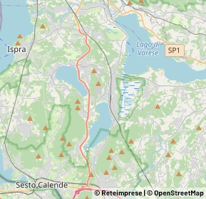 Mappa Via Aldo Moro, 21020 Ternate VA, Italia (3.61273)