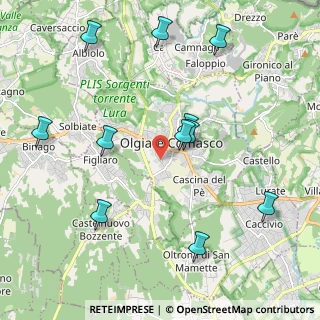 Mappa Via Giovanni Segantini, 22077 Olgiate Comasco CO, Italia (2.27818)