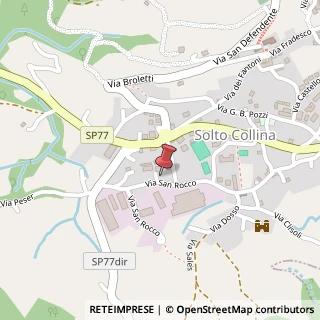 Mappa Via San Rocco, 7, 24060 Solto Collina, Bergamo (Lombardia)