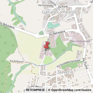 Mappa Via per daverio 8, 21020 Galliate Lombardo, Varese (Lombardia)