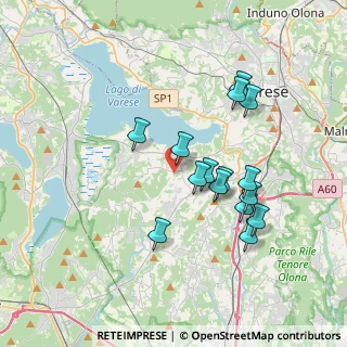 Mappa Via per Daverio, 21020 Galliate lombardo VA, Italia (3.316)