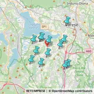 Mappa Via per Daverio, 21020 Galliate lombardo VA, Italia (3.07462)
