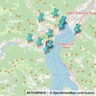Mappa Via Pricipale, 24060 Riva di Solto BG, Italia (3.35786)