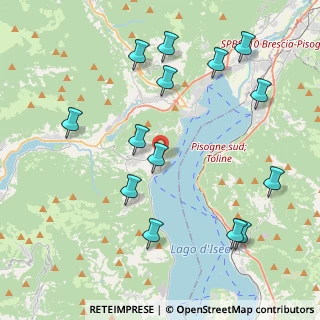 Mappa Via Pricipale, 24060 Riva di Solto BG, Italia (4.62857)