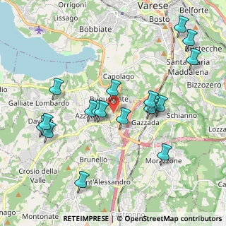 Mappa Via IV Novembre, 21020 Buguggiate VA, Italia (2.03889)