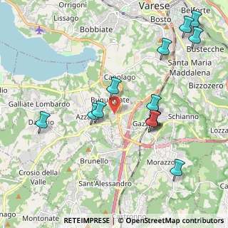 Mappa Via IV Novembre, 21020 Buguggiate VA, Italia (2.21308)