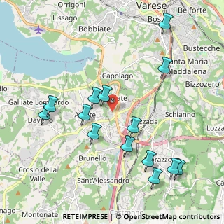 Mappa Via IV Novembre, 21020 Buguggiate VA, Italia (2.20786)