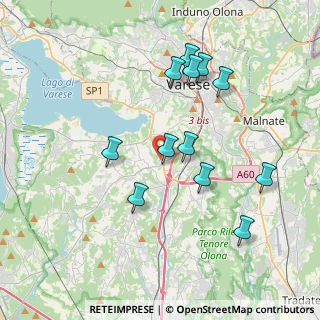 Mappa Via IV Novembre, 21020 Buguggiate VA, Italia (3.67333)