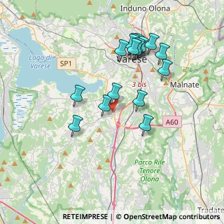 Mappa Via IV Novembre, 21020 Buguggiate VA, Italia (3.62412)